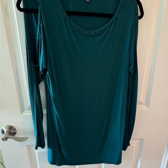 Teal Cable & Gauge tunic - Picture 5 of 7